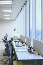 Interior of Langham Place Office Tower, 8 Argyle Street, Level 48