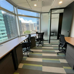 Spacious open-plan office with natural light and city views, Lippo Sun Plaza, Tsim Sha Tsui, Hong Kong.