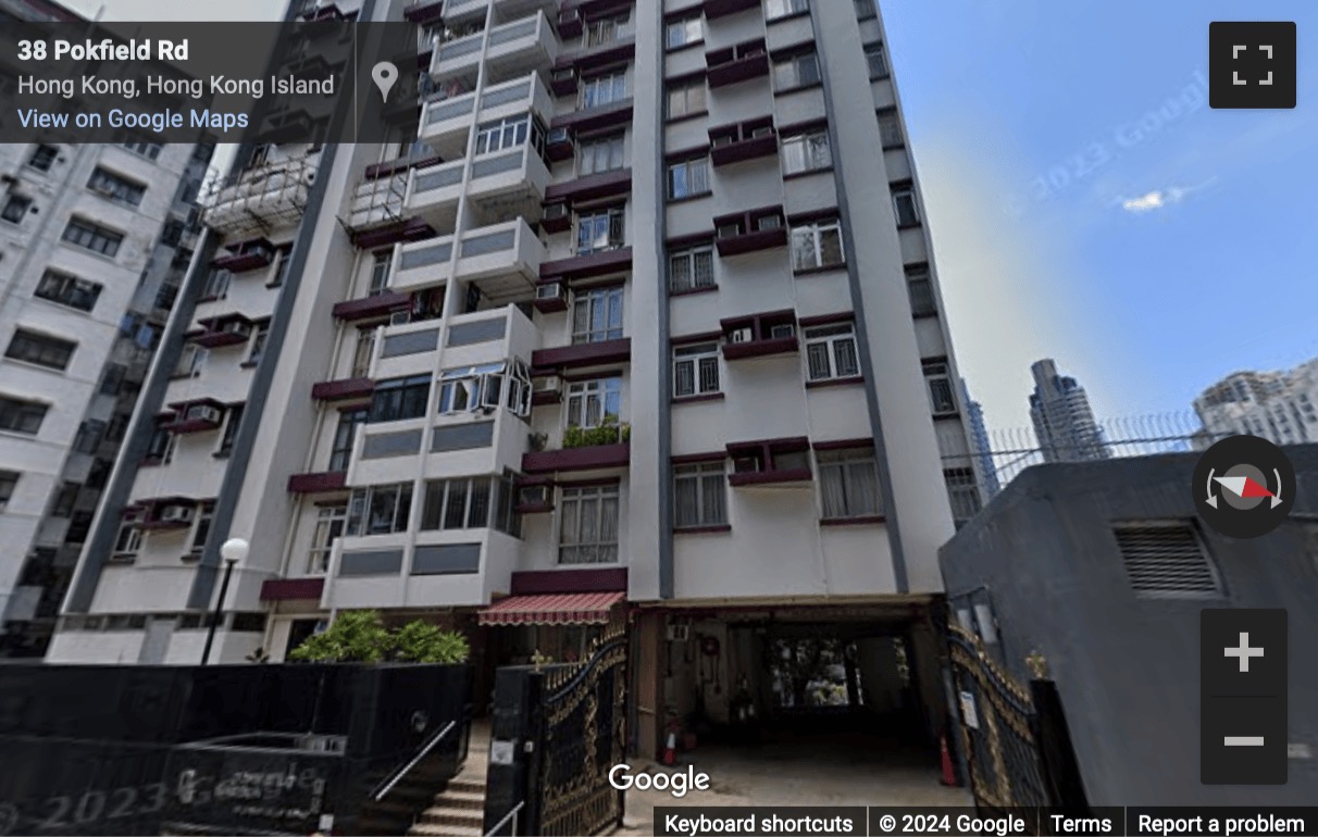Street View image of Cheung Hing Industrial Building, 12P Smithfield Road, Level 8, Hong Kong