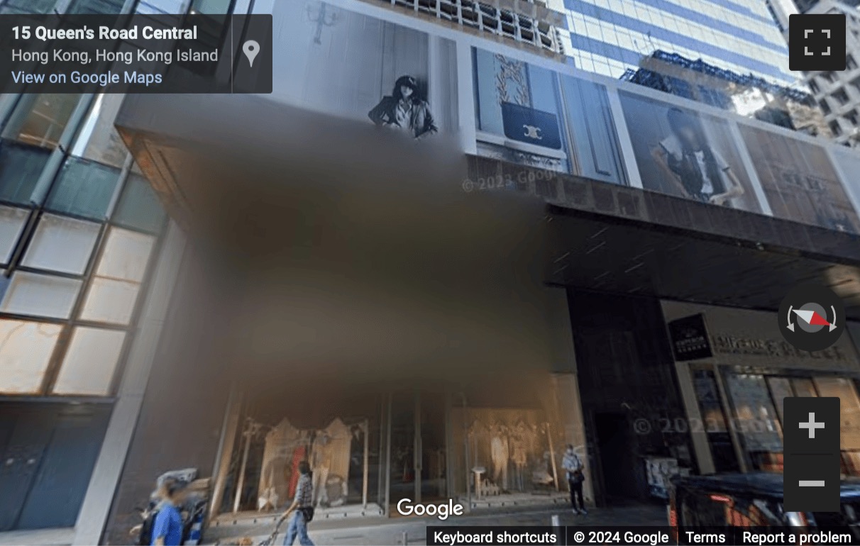 Street View image of 16-18 Queen’s Road Central, 22nd Floor, Tower 2, New World Tower, Hong Kong