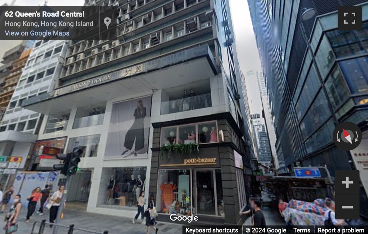 Street View image of 39 Queen’s Road Central, Level 22-26, Central, Hong Kong