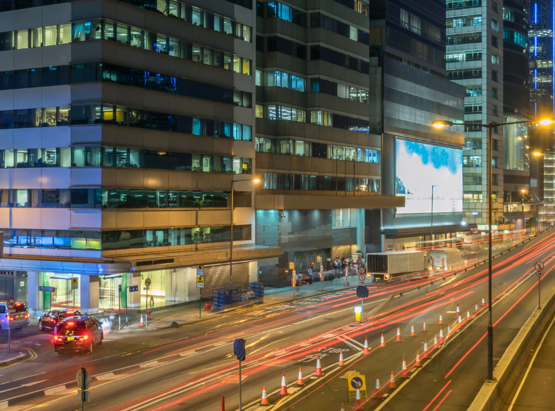 Sheung Wan by Night