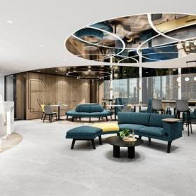 Interior of 1 Tim Mei Avenue, Admiralty, CITIC Tower, 20th Floor. Click for details.