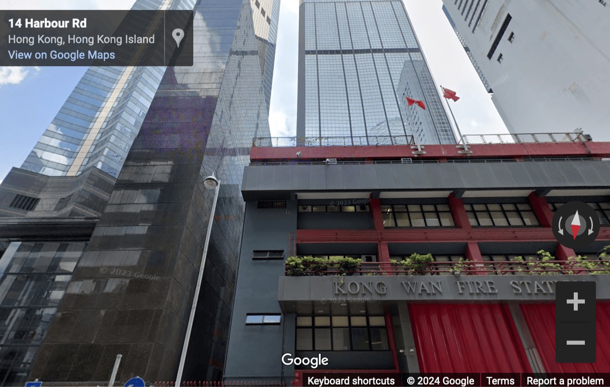 Street View image of Central Plaza, 18 Harbour Road, Wanchai