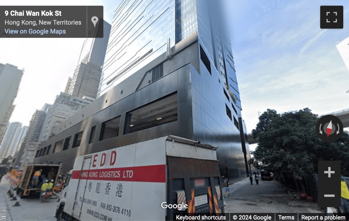 Street View image of TML Tower, 3 Hoi Shing Road, Flat C6, Floor 17, Tsuen Wan, Hong Kong